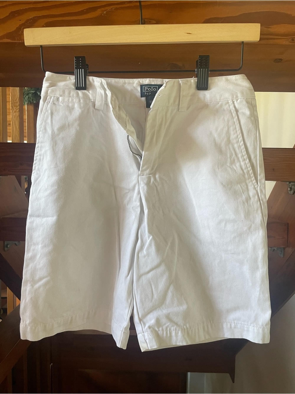 Polo by Ralph Lauren White Cotton Shorts